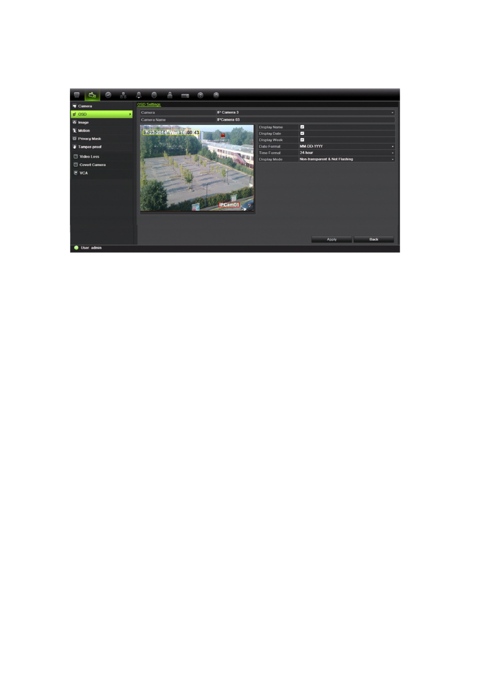 Setting up privacy masking | Interlogix NVR 21 (S/P) User Manual User Manual | Page 132 / 180