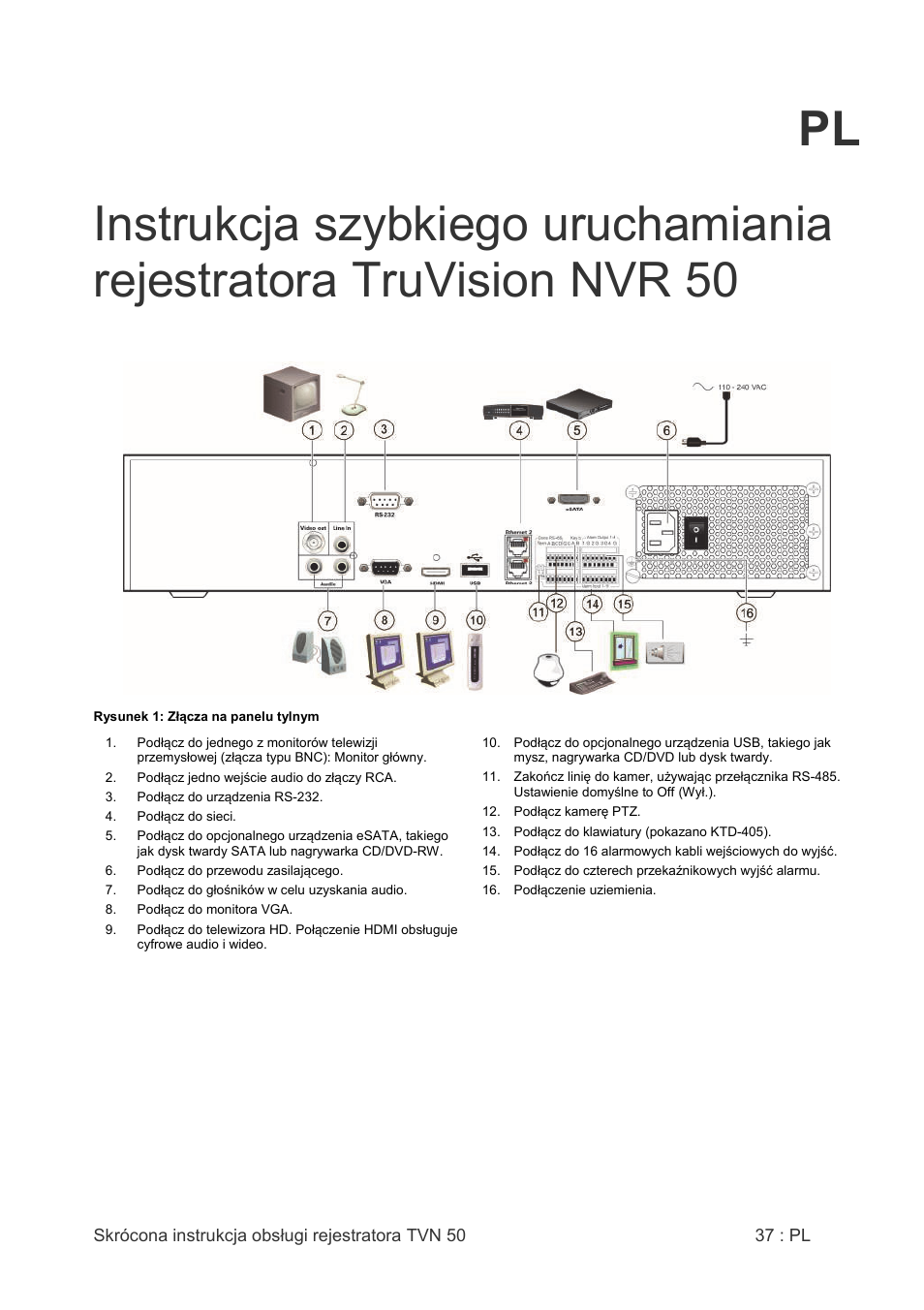 Interlogix NVR 50 Quick Start User Manual | Page 39 / 64