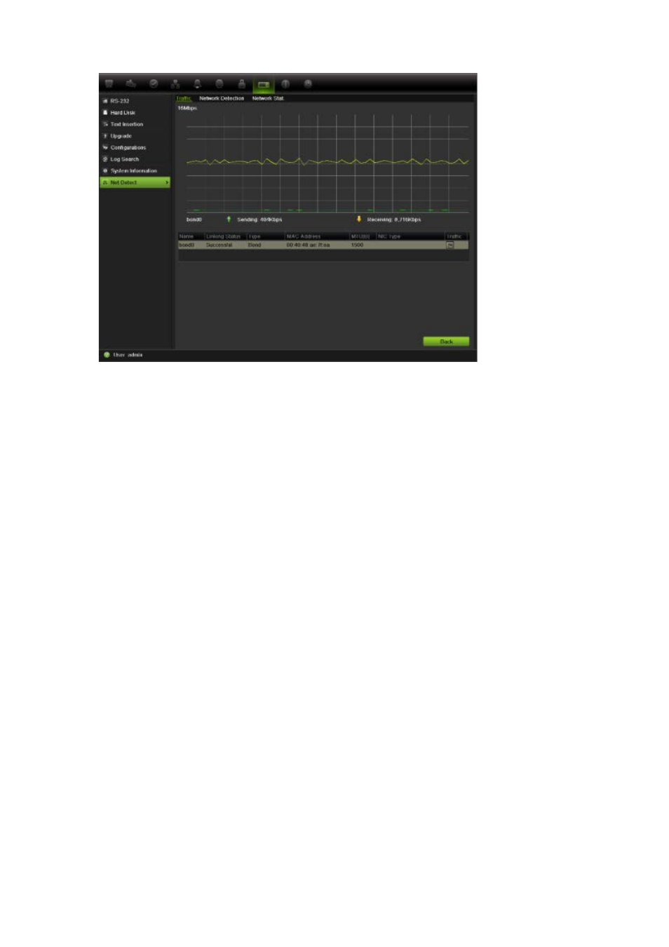 Exporting network packet data | Interlogix NVR 50 User Manual User Manual | Page 112 / 177