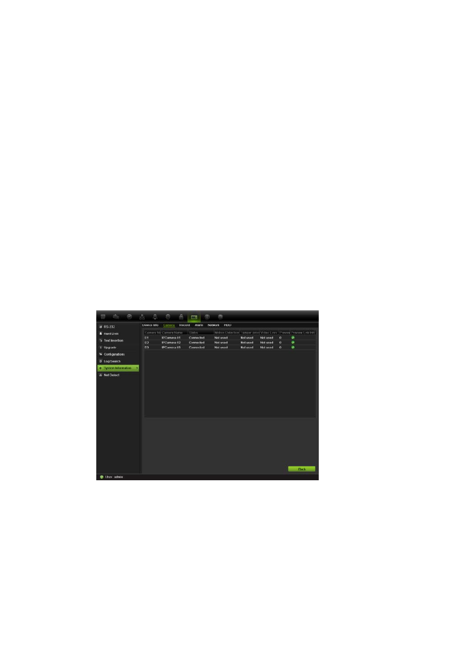 Restoring default settings, Viewing system information | Interlogix NVR 50 User Manual User Manual | Page 129 / 177