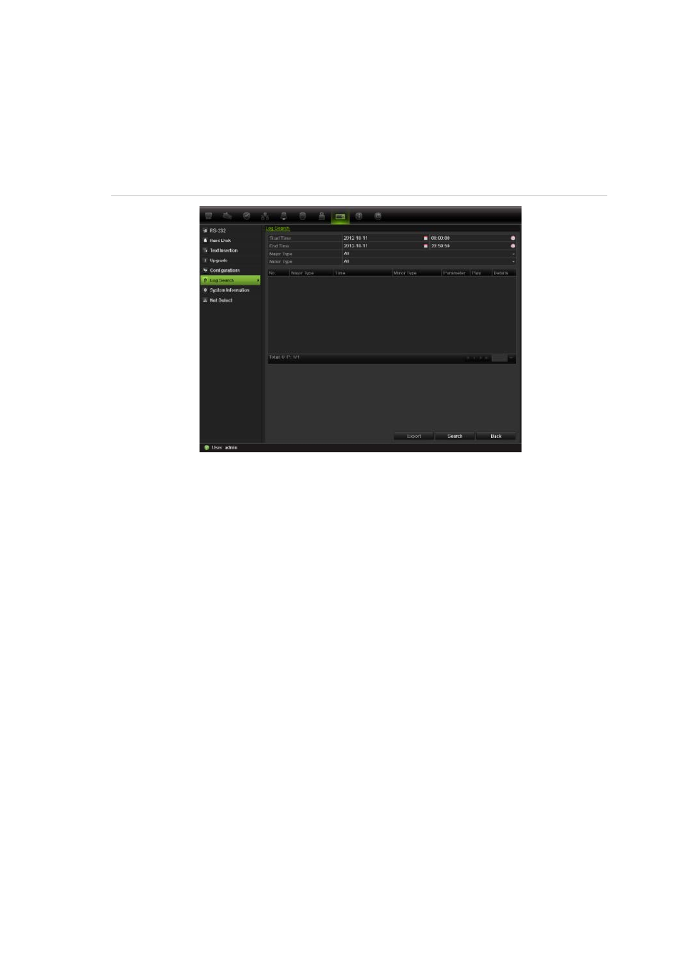 Playing back recordings from the system log | Interlogix NVR 50 User Manual User Manual | Page 65 / 177