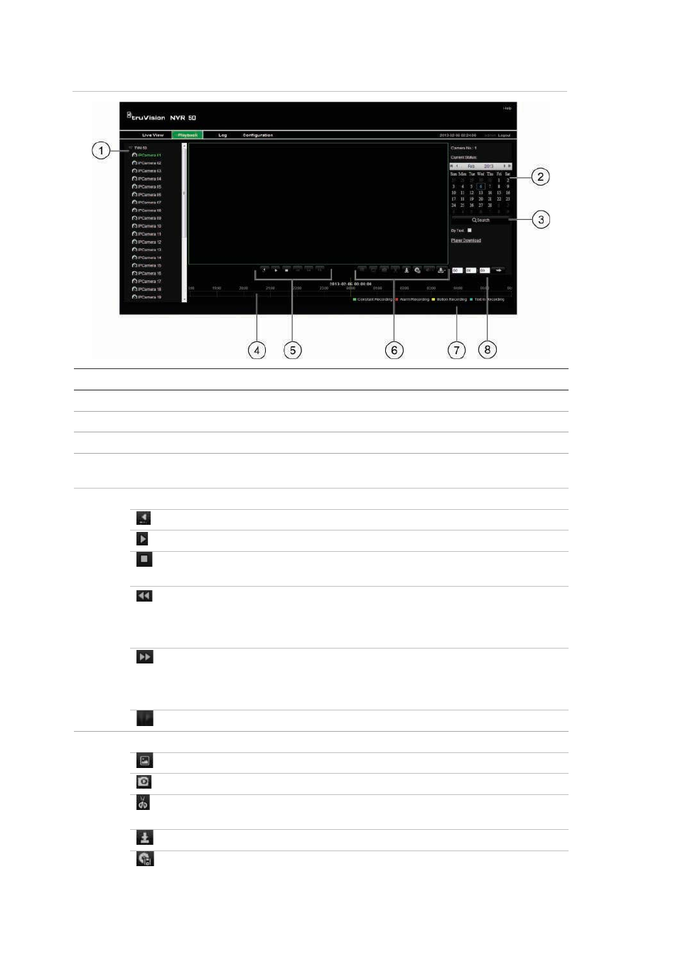 Interlogix NVR 50 User Manual User Manual | Page 80 / 177