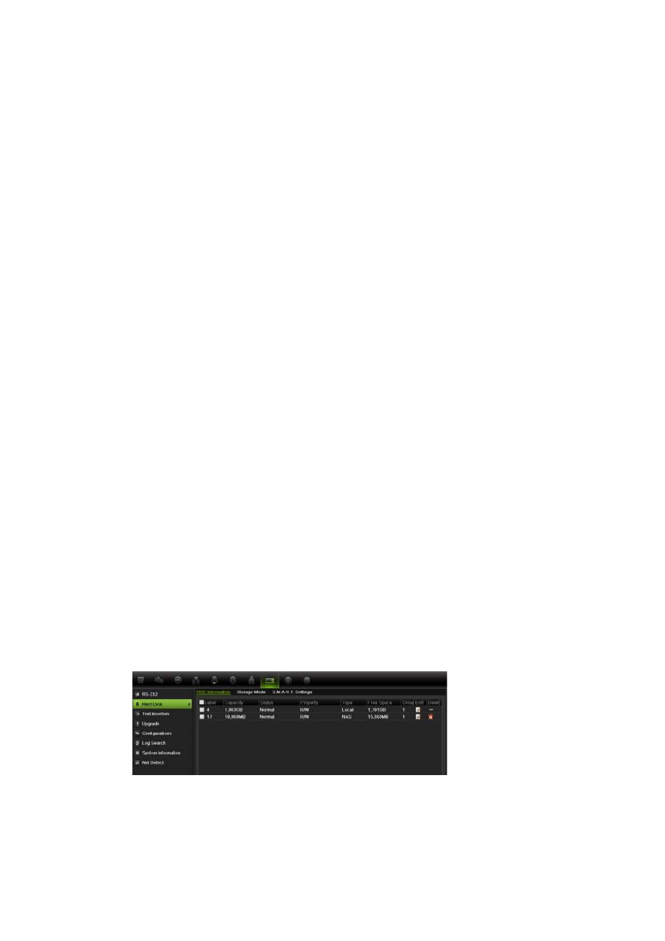 Configuring redundant recording, Setting the hdd to read-only | Interlogix NVR 50 User Manual User Manual | Page 95 / 177