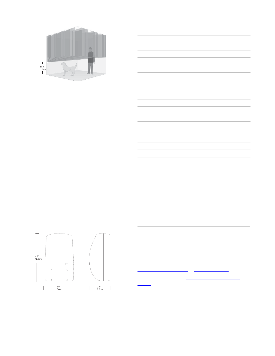 Operational information, Maintaining the detector, Specifications | Regulatory information, Product ordering, Contact information | Interlogix AP950PI User Manual | Page 4 / 4