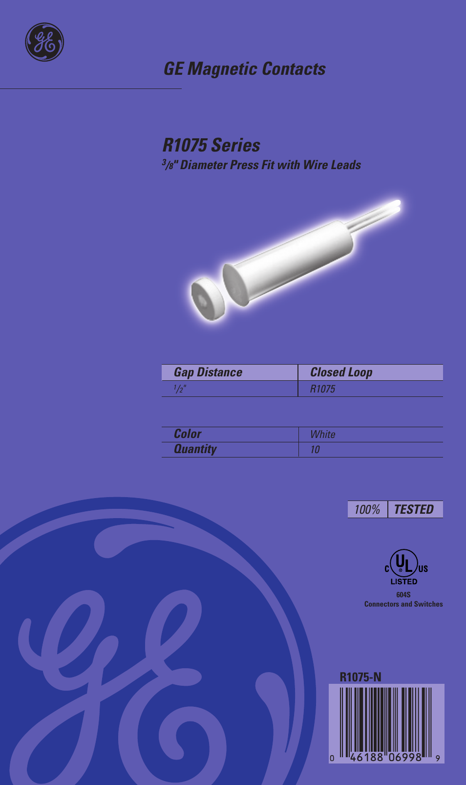 Interlogix R1075 Series User Manual | 2 pages