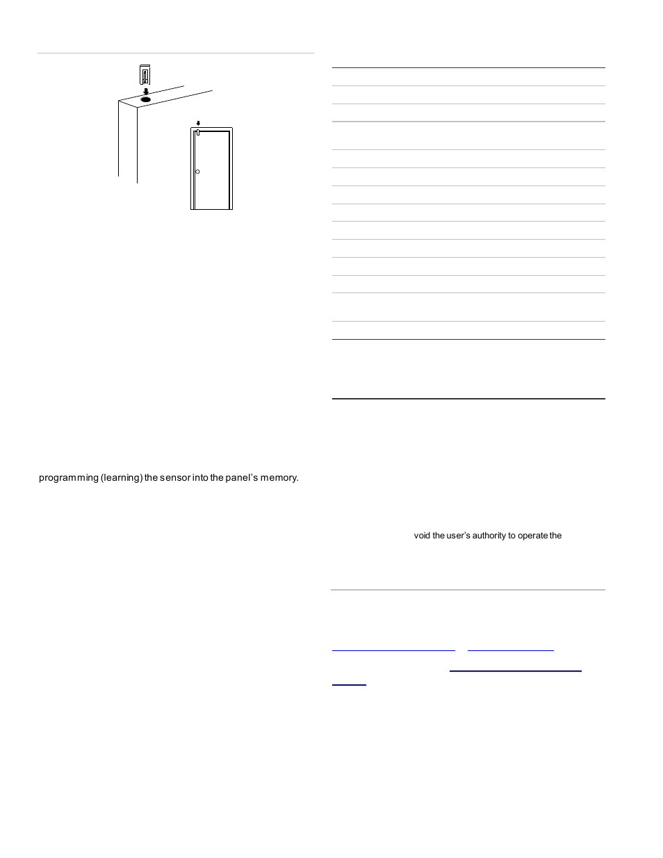 Enrolling, Specifications, Regulatory information | Contact information | Interlogix DesignLine Recessed Door Contact User Manual | Page 2 / 2