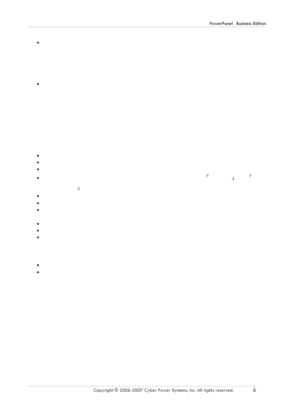 View battery backup information, Information | CyberPower Systems PowerPanel Power Supply System User Manual | Page 7 / 32