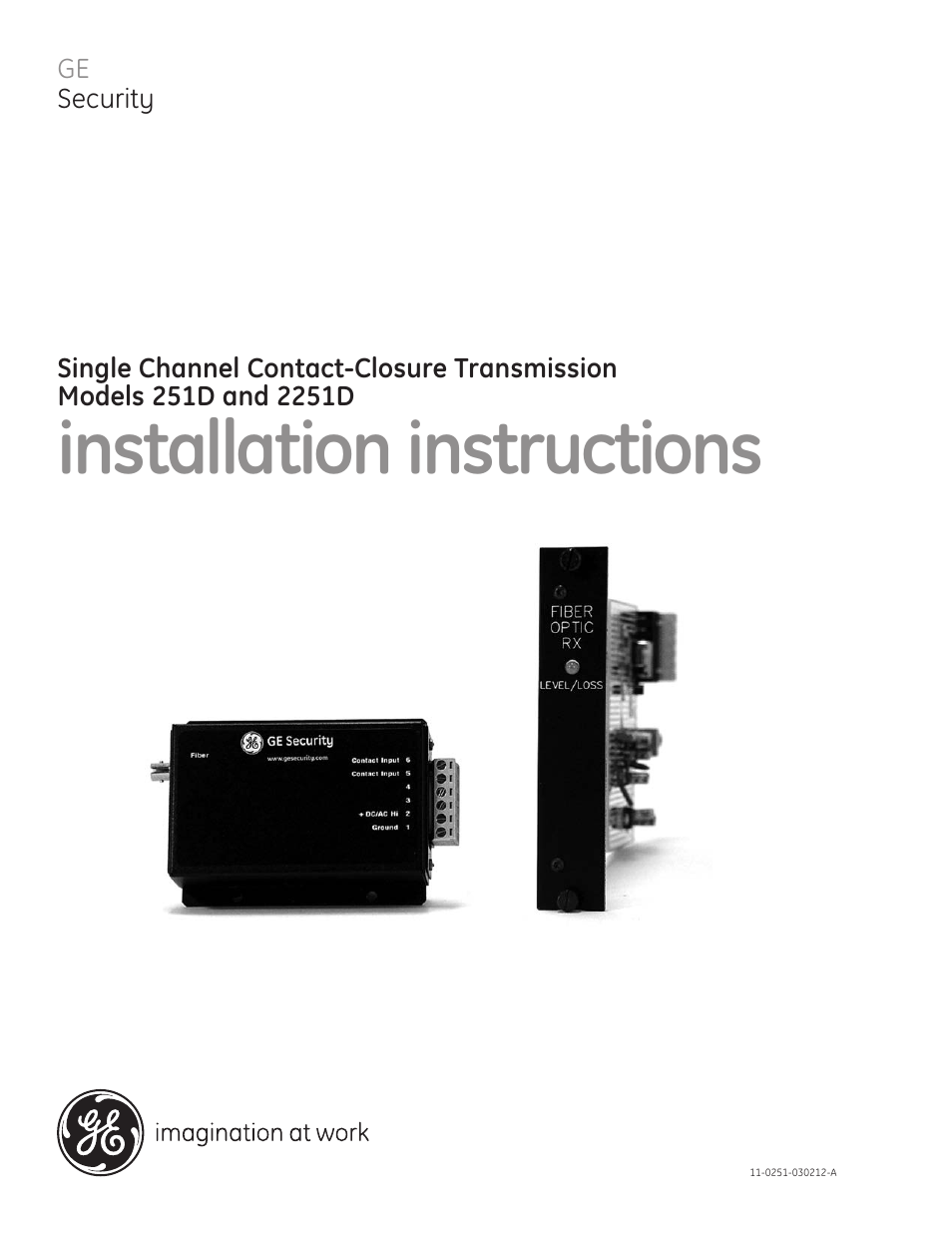 Interlogix 2251D User Manual | 4 pages