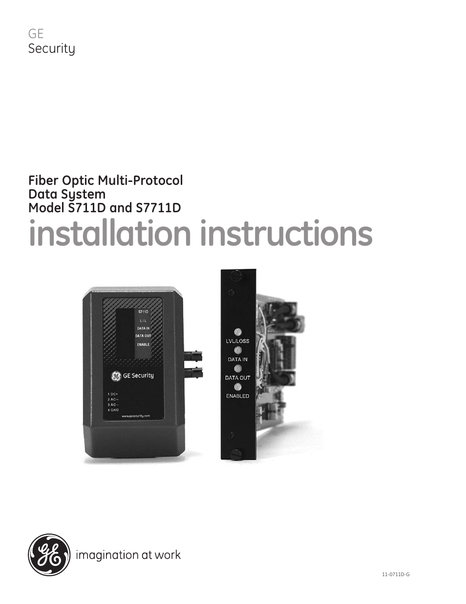 Interlogix S7711D User Manual | 11 pages