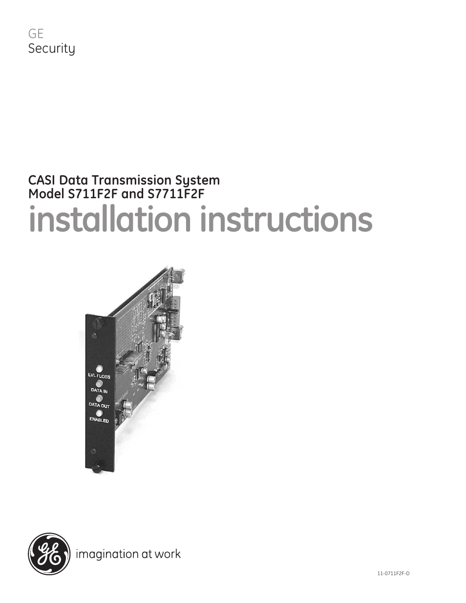 Interlogix S7711F2F User Manual | 9 pages