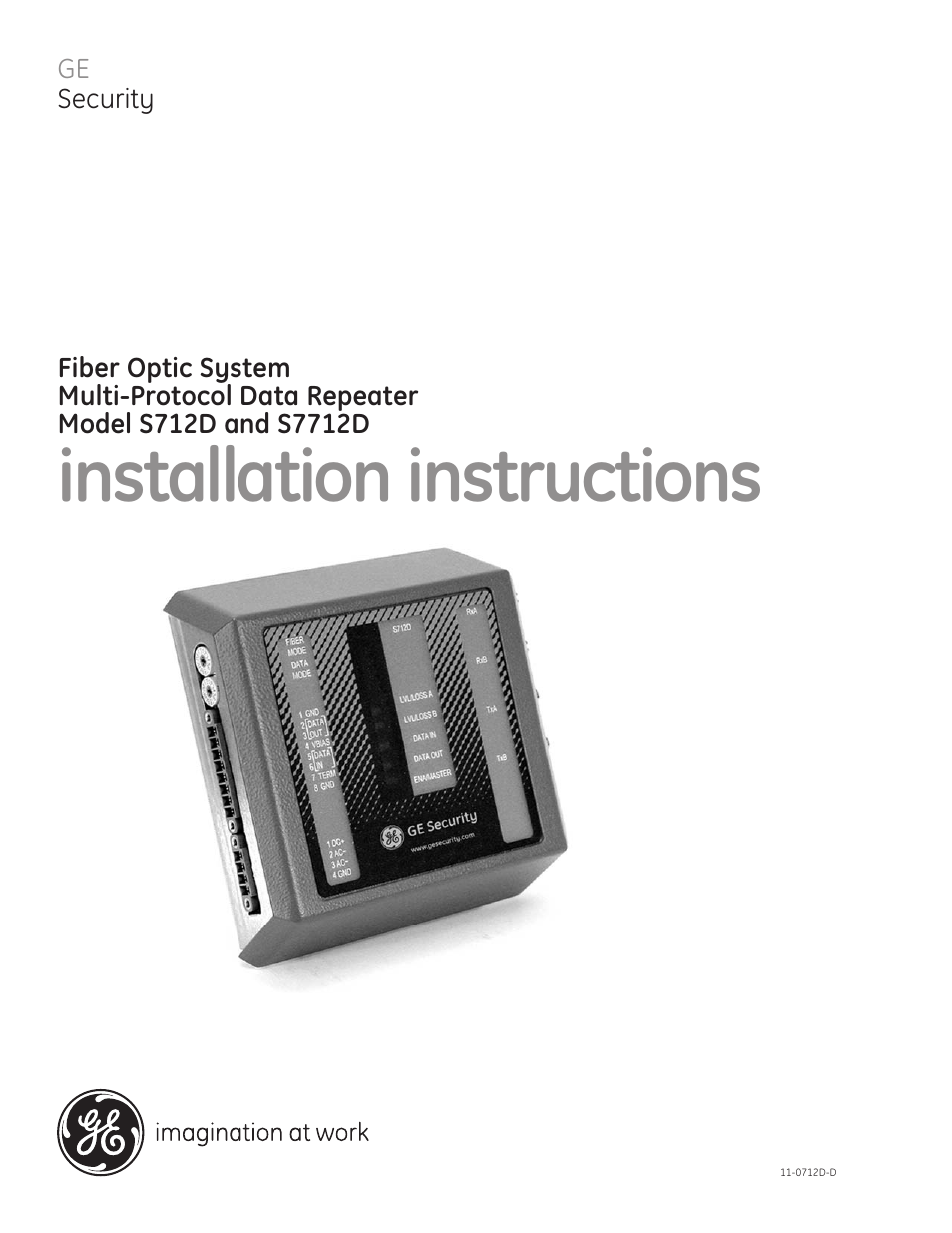 Interlogix S7712D User Manual | 15 pages