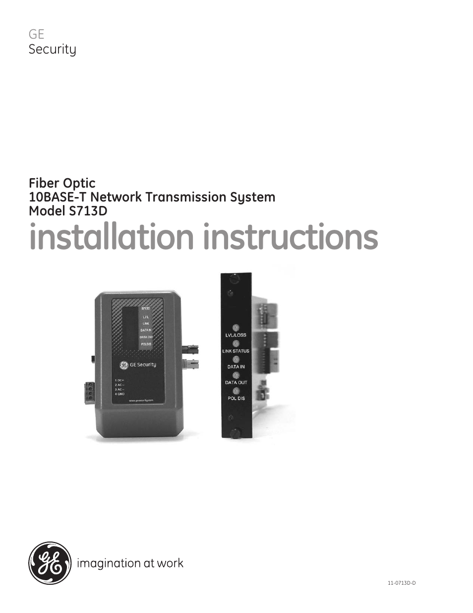 Interlogix S713D User Manual | 9 pages