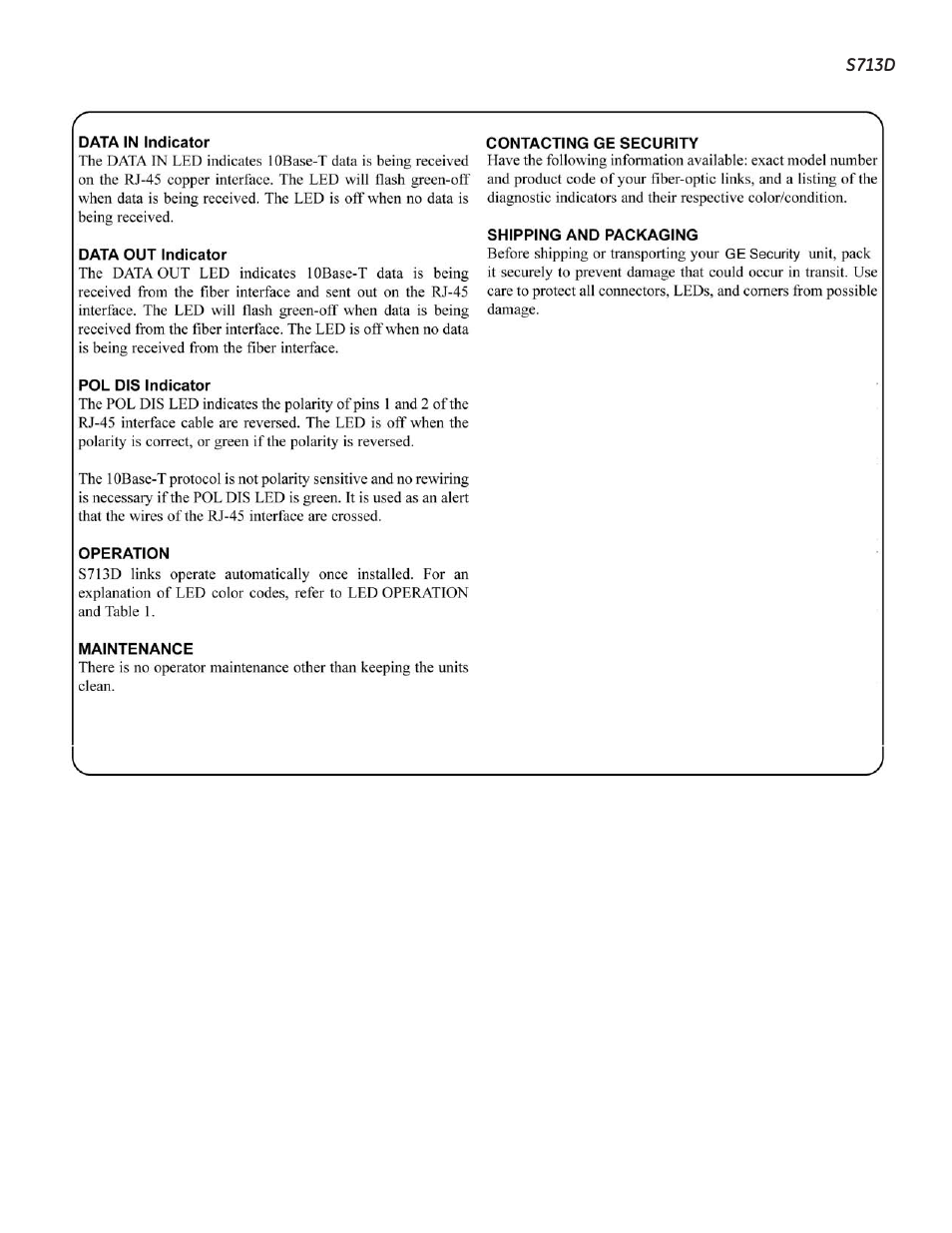 Interlogix S713D User Manual | Page 7 / 9