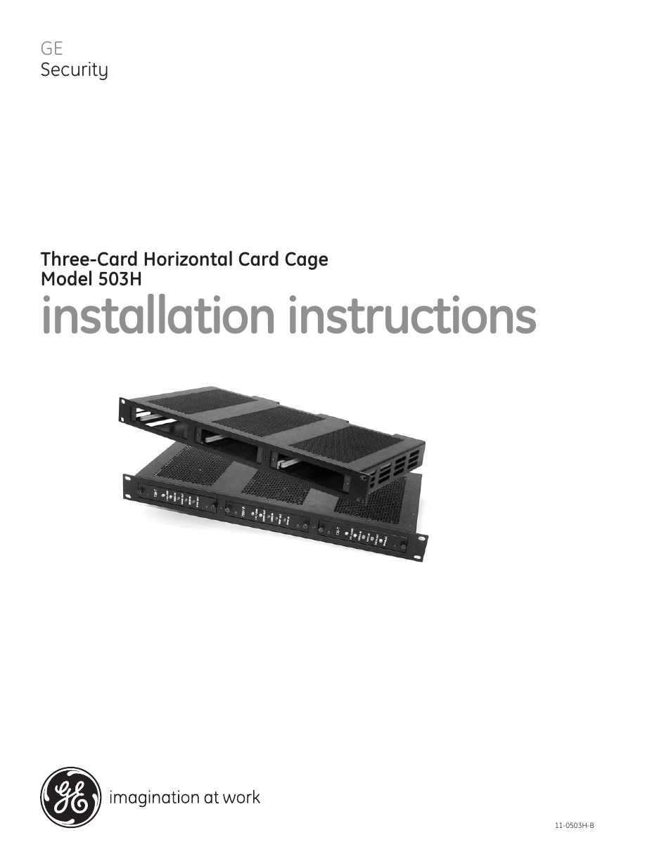 Interlogix 503H User Manual | 4 pages