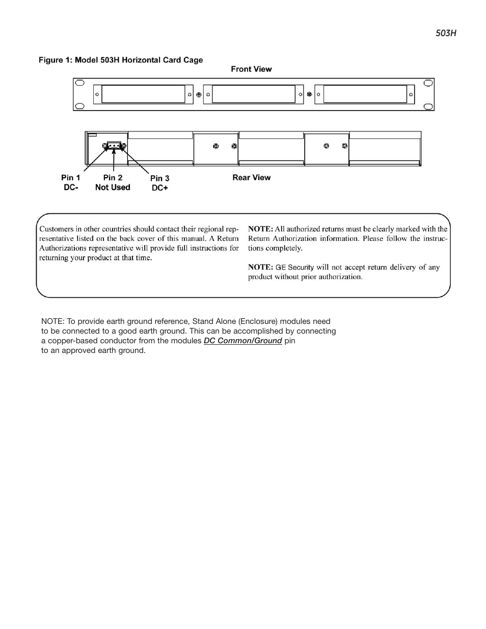 Interlogix 503H User Manual | Page 3 / 4