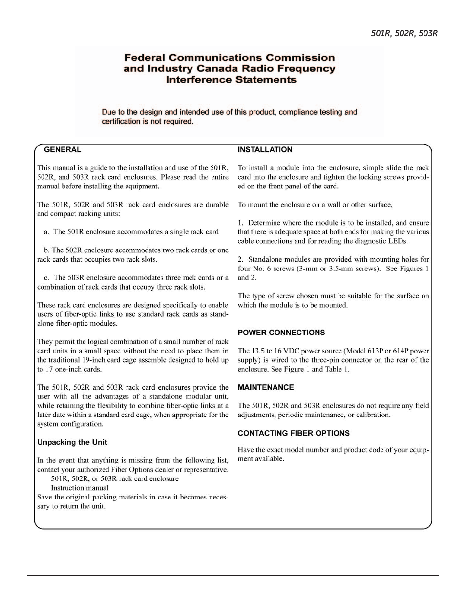 Interlogix 503R User Manual | Page 2 / 4