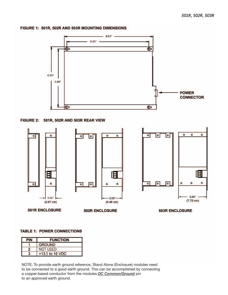 Interlogix 503R User Manual | Page 3 / 4