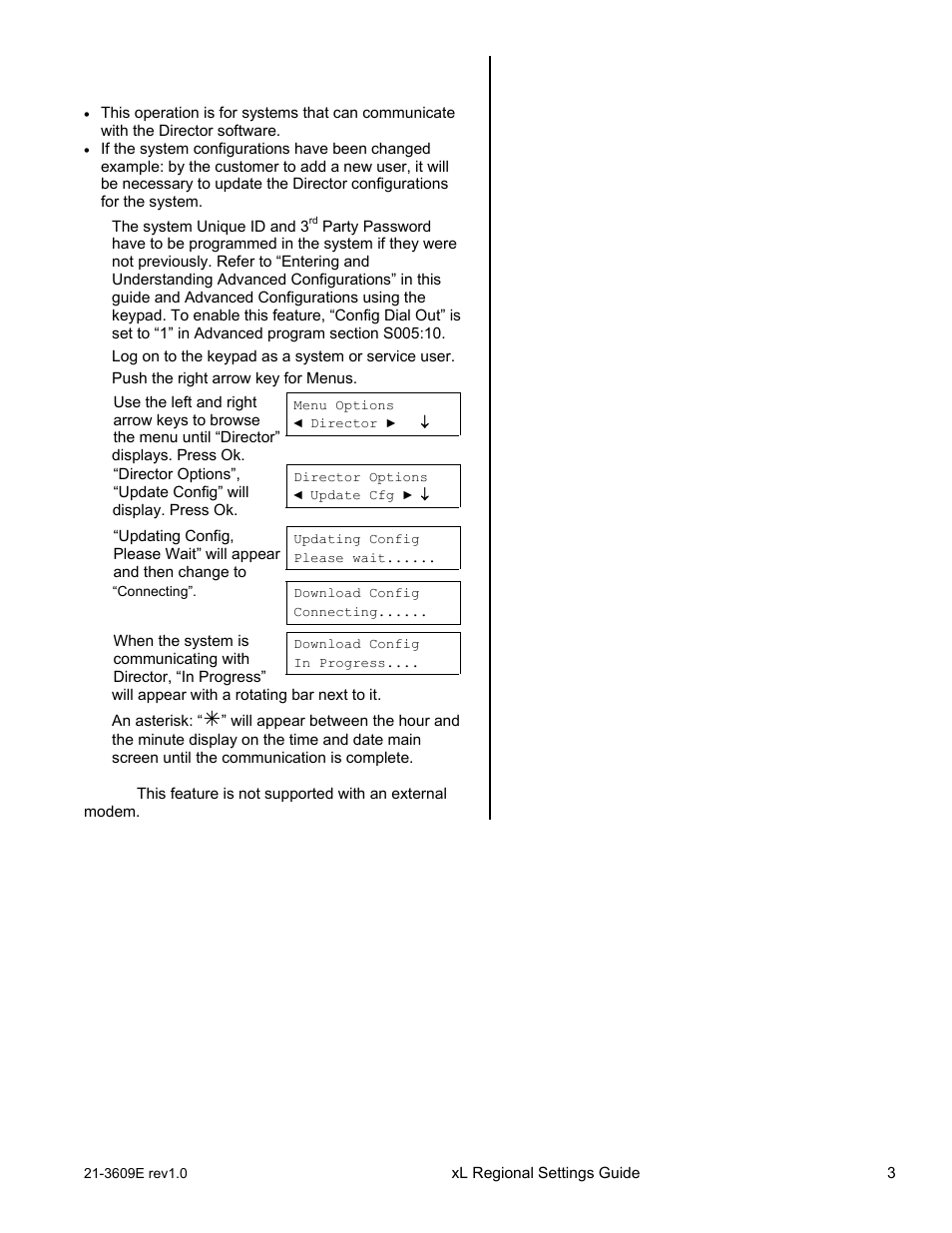Interlogix XL LCD Keypad Plus Regional Settings Guide User Manual | Page 7 / 121