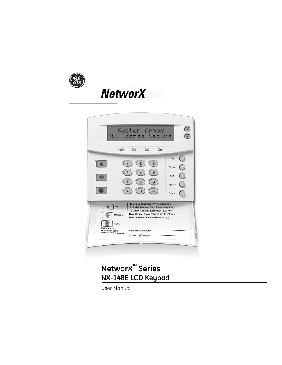 Interlogix NX-148E User Manual | 30 pages