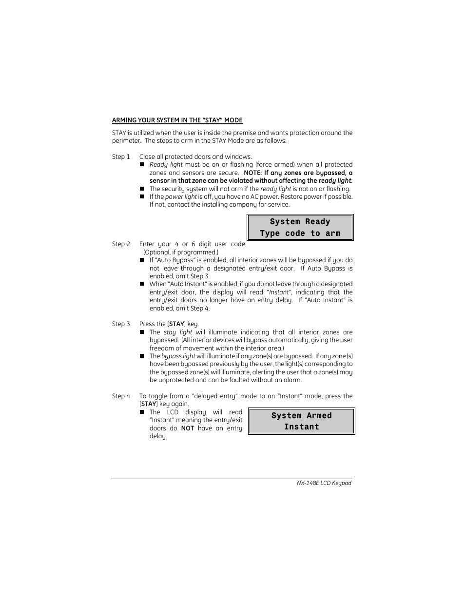 Interlogix NX-148E User Manual | Page 8 / 30