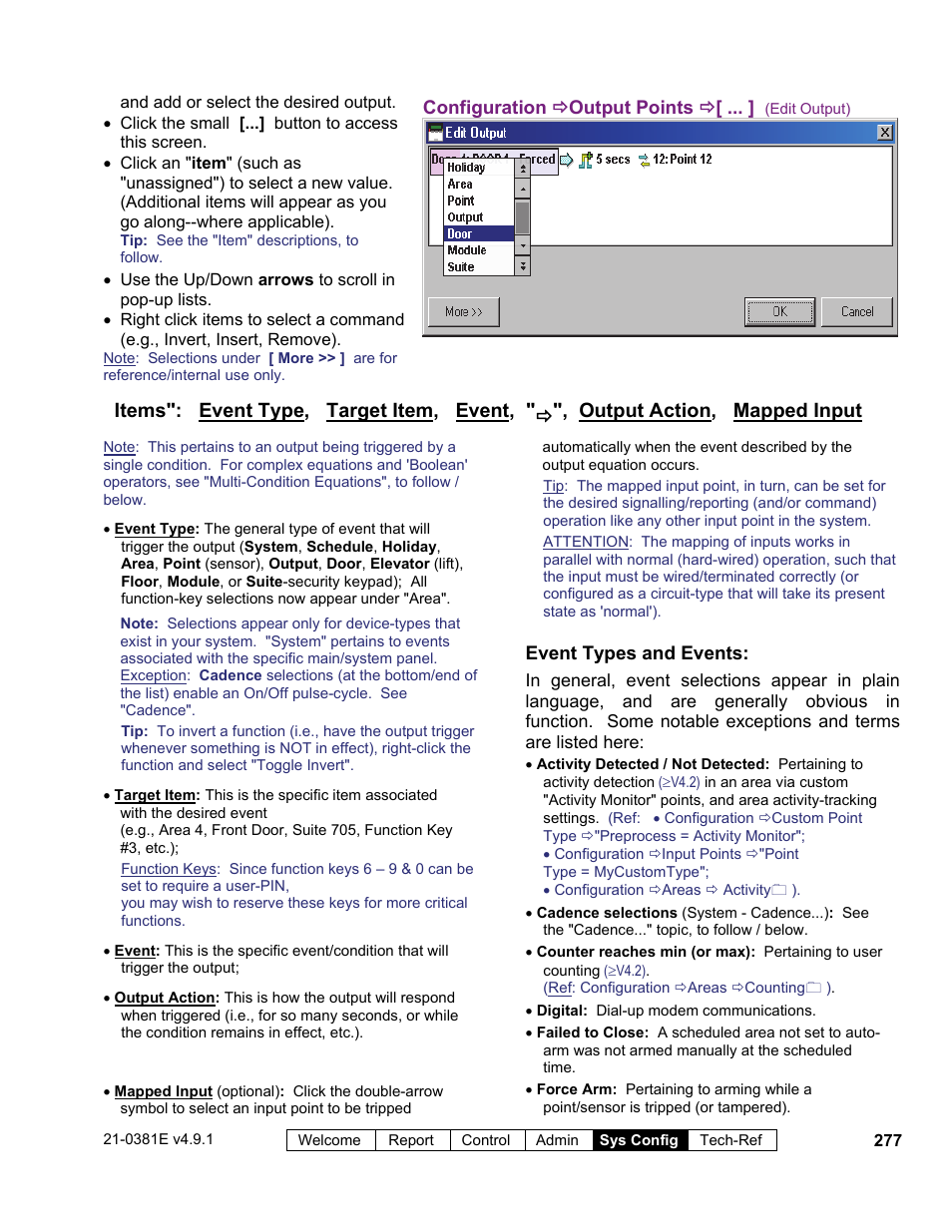 Interlogix VEREX Director User Manual | Page 285 / 383