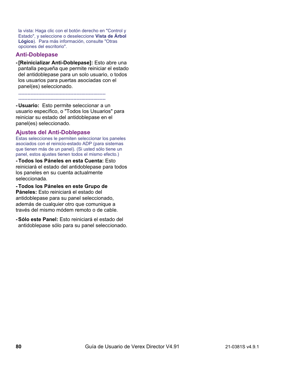 Interlogix VEREX Director User Manual | Page 90 / 378