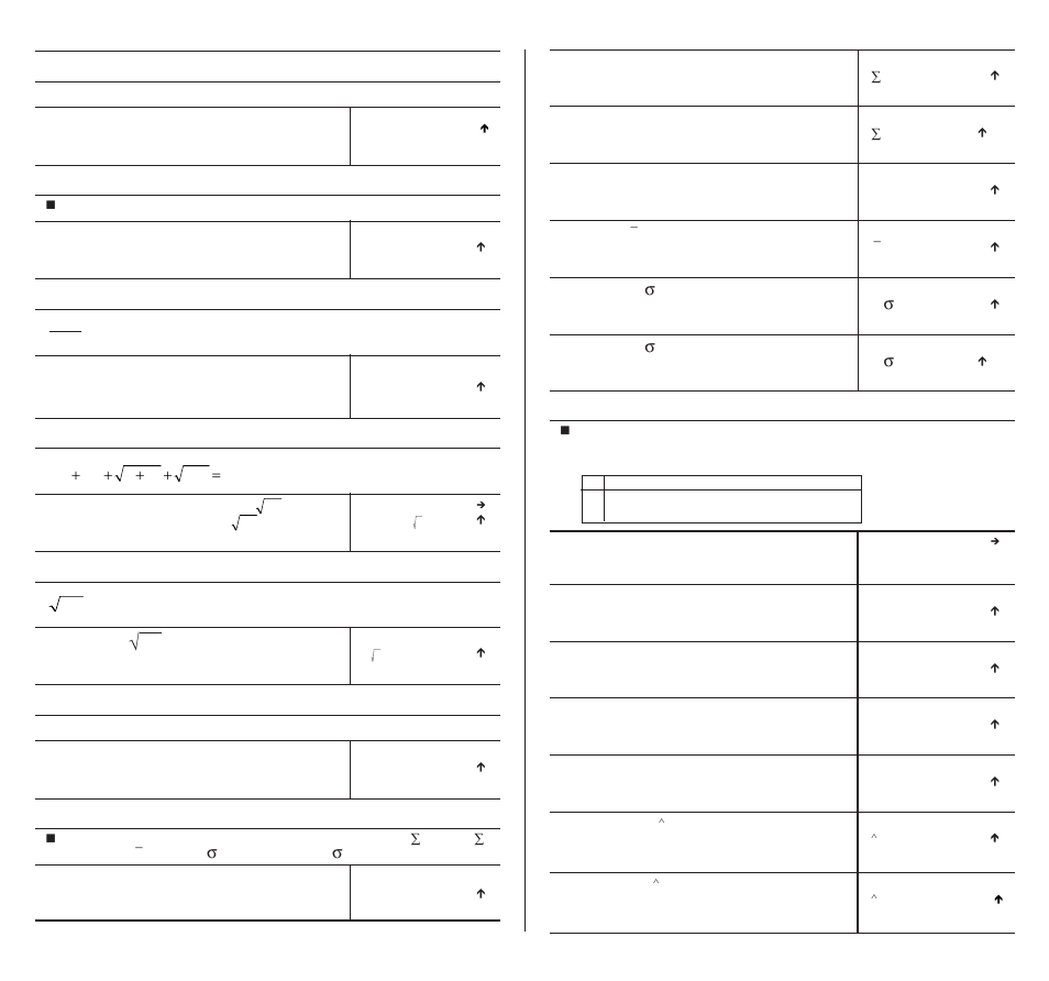 Example 35, Example 36, Example 37 | Example 38, Example 39, Example 40, Example 41, Example 42 | CITIZEN SR-270II User Manual | Page 12 / 13