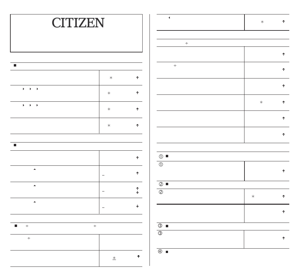 Example, Example 1, Example 2 | Example 3, Example 4, Example 5 | CITIZEN SR-270II User Manual | Page 8 / 13
