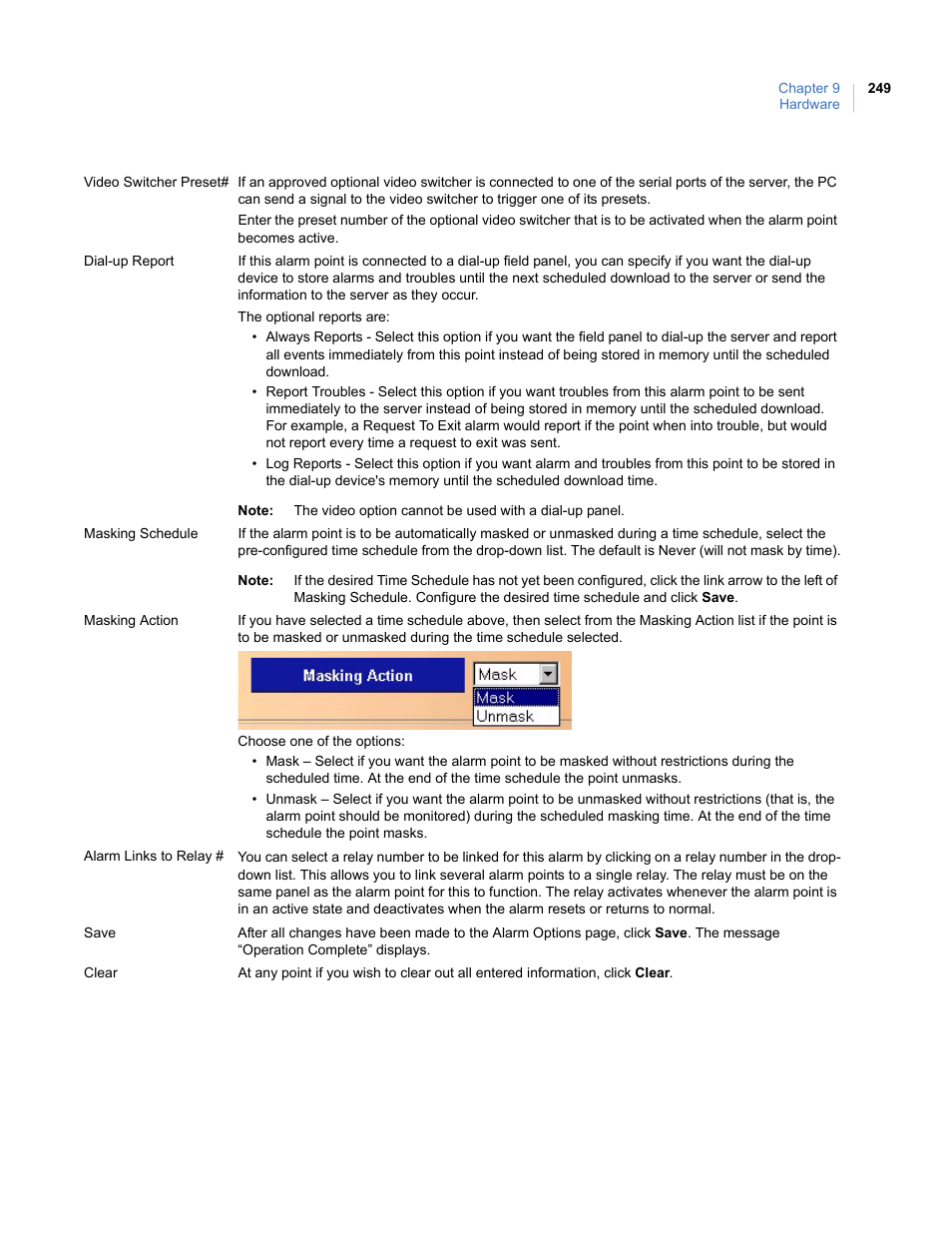 Interlogix Topaz User Manual User Manual | Page 267 / 420