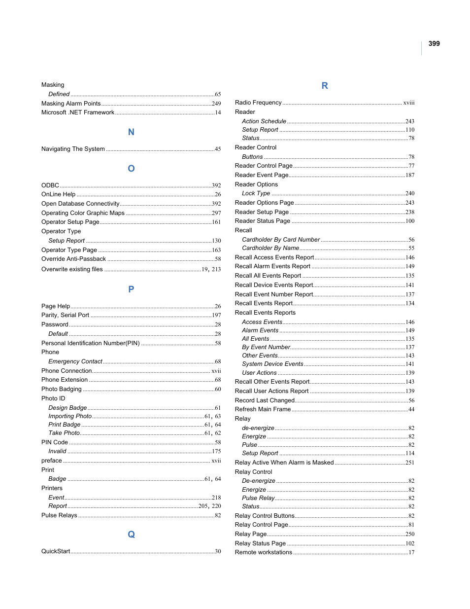Interlogix Topaz User Manual User Manual | Page 417 / 420
