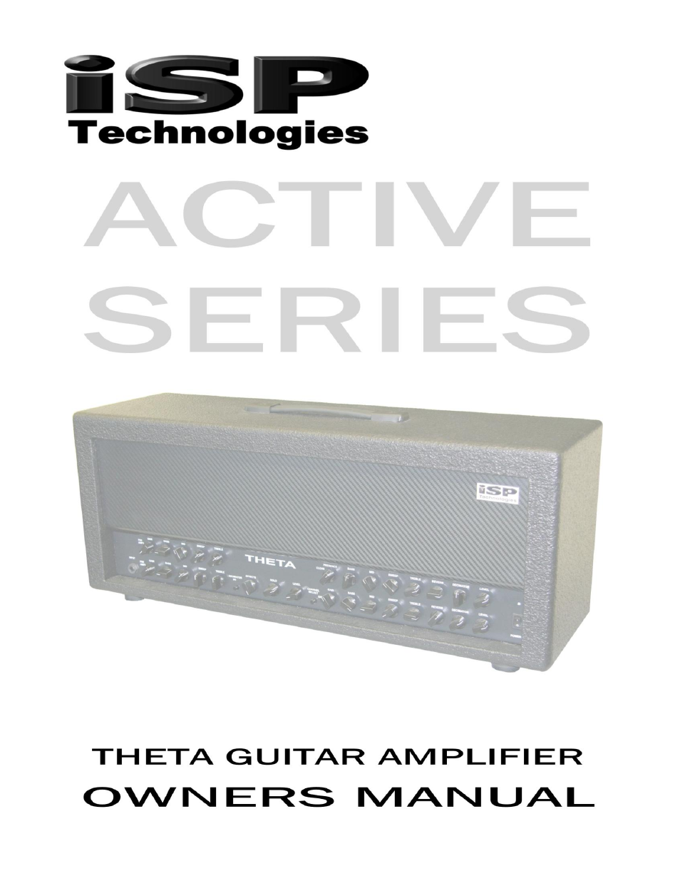 ISP Technologies THETA Head User Manual | 13 pages