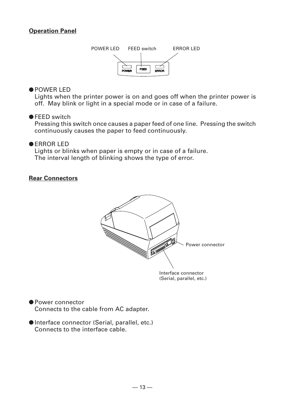 CITIZEN LINE THERMAL PRINTER CT-S280 User Manual | Page 17 / 33