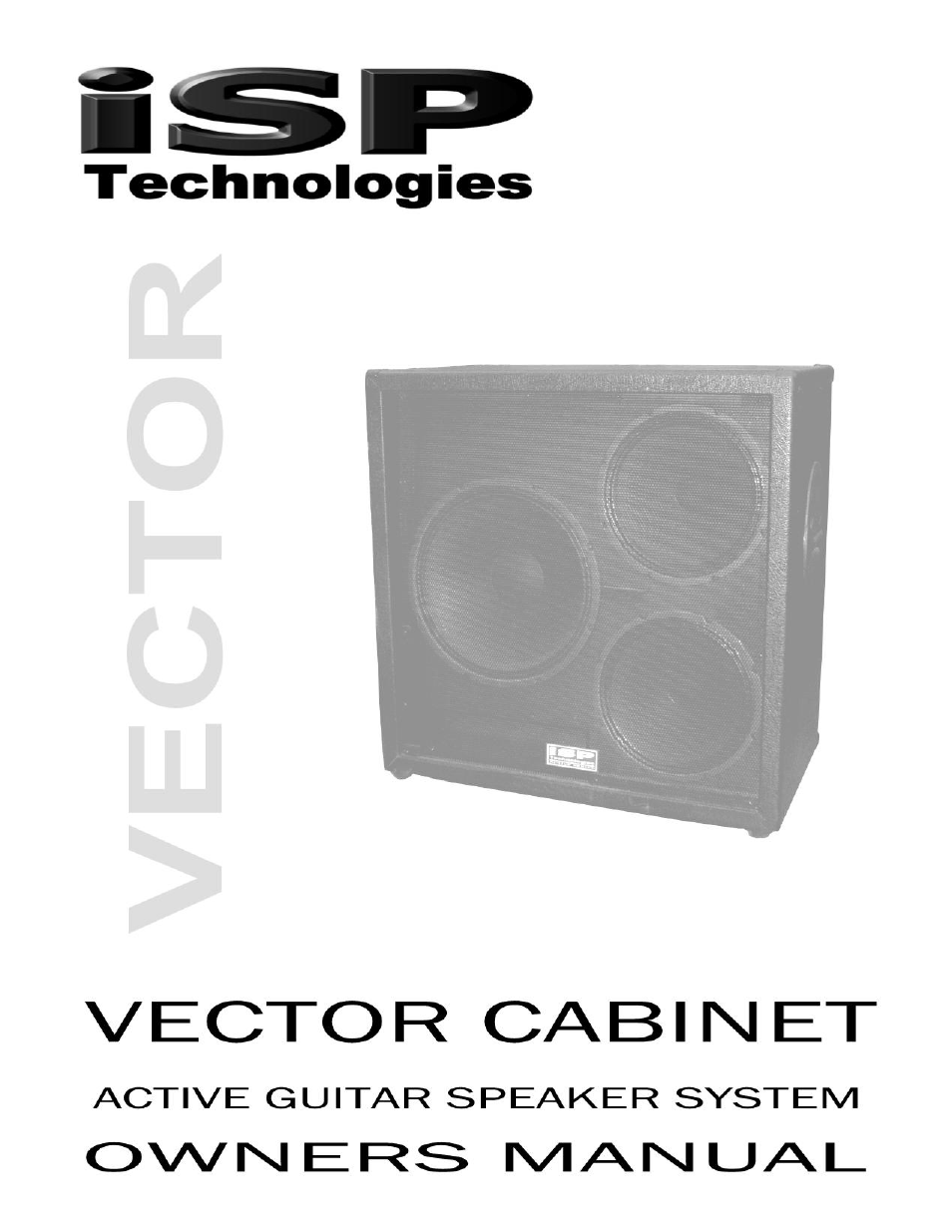 ISP Technologies VECTOR User Manual | 7 pages