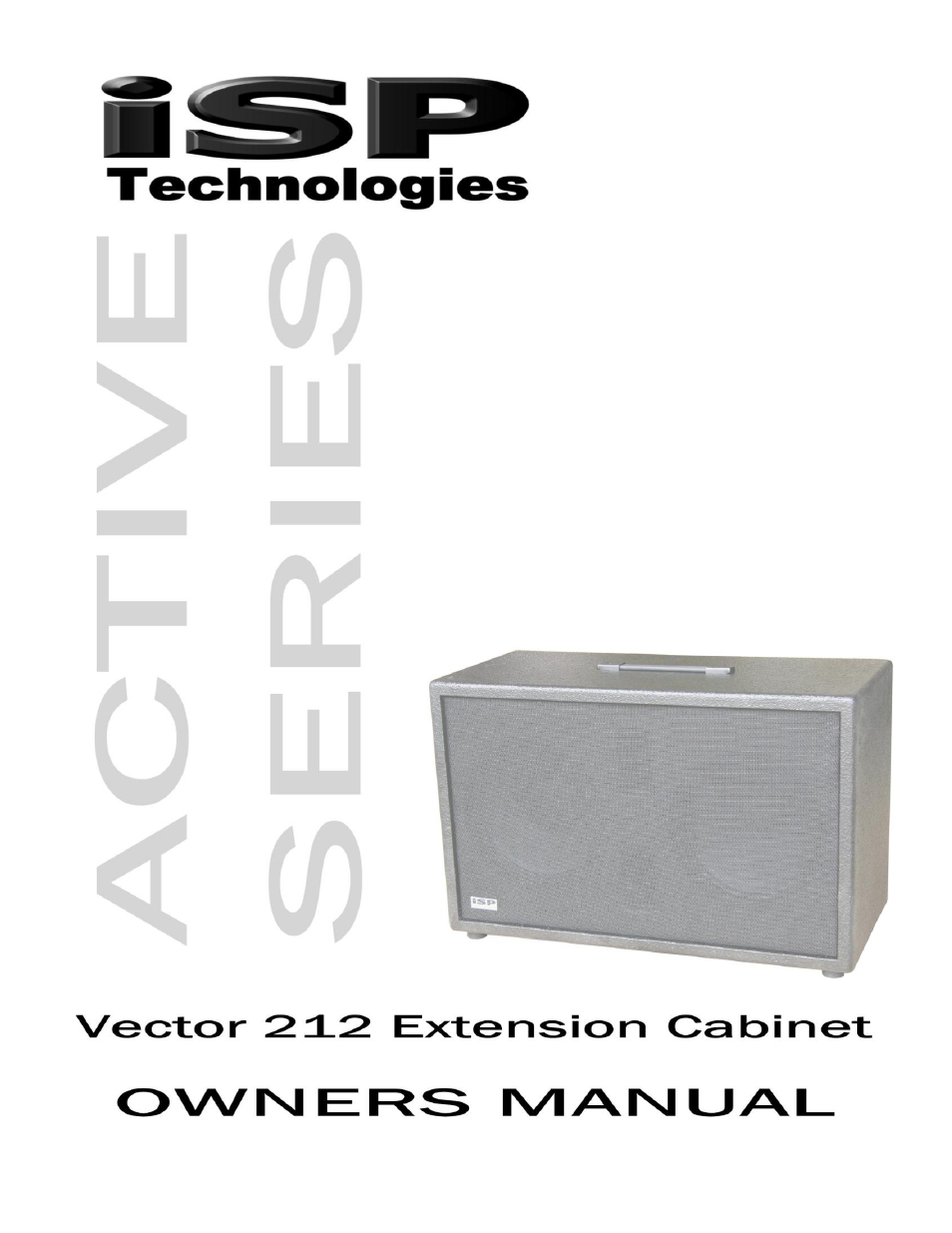 ISP Technologies VECTOR 212 EXT User Manual | 6 pages