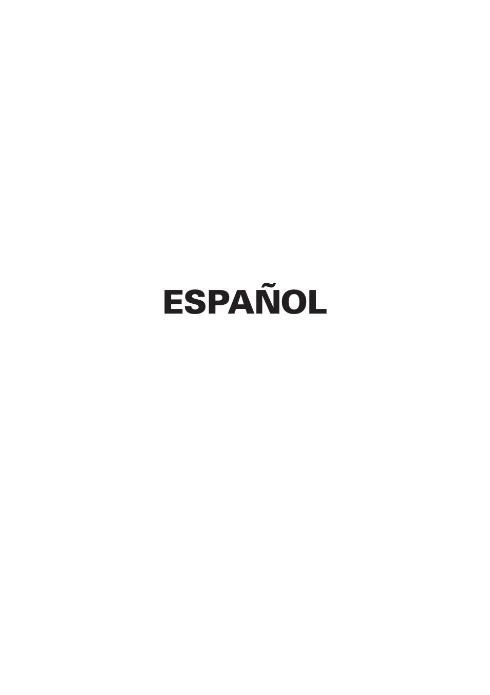Español | CITIZEN CT-S2000L User Manual | Page 123 / 156