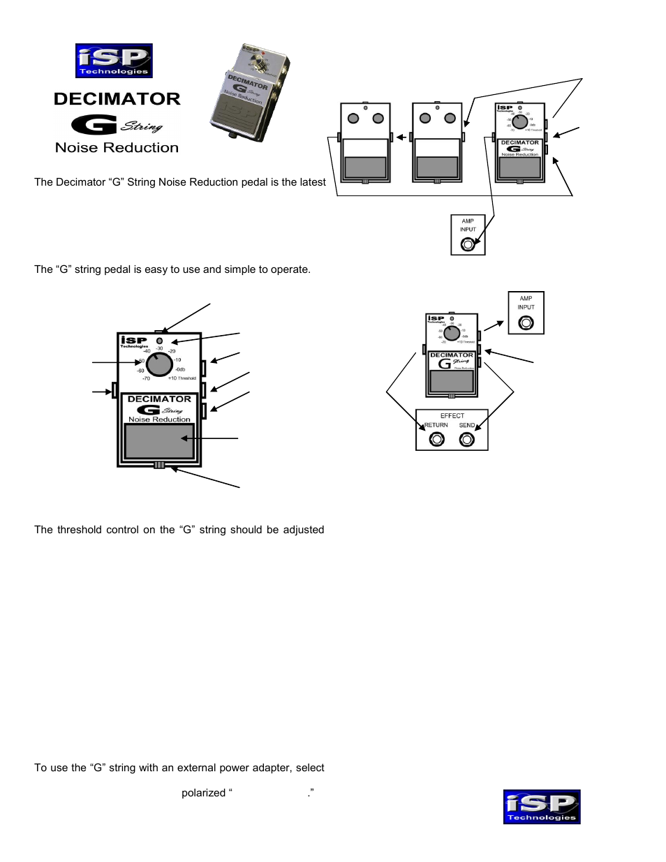 ISP Technologies DECIMATOR G-STRING User Manual | 1 page