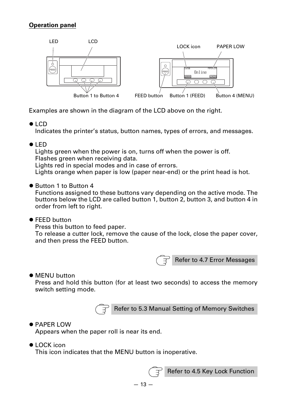 CITIZEN CT-S851 User Manual | Page 17 / 240
