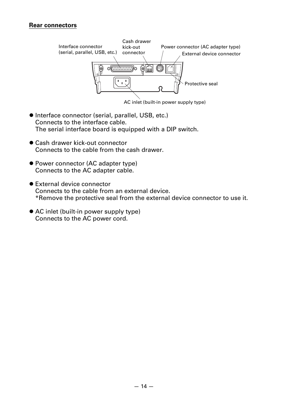 CITIZEN CT-S851 User Manual | Page 18 / 240