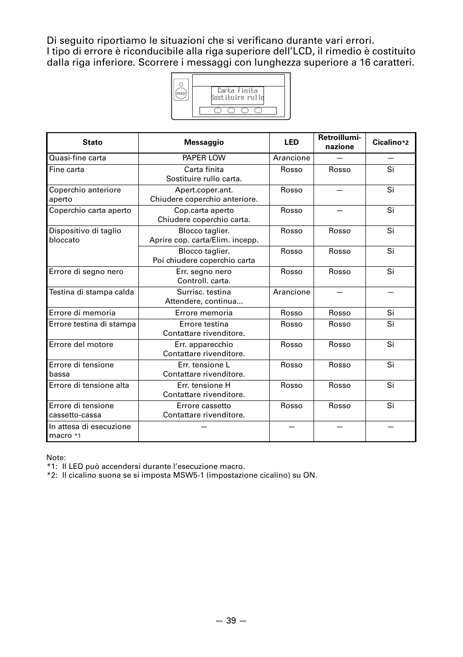 CITIZEN CT-S851 User Manual | Page 184 / 240