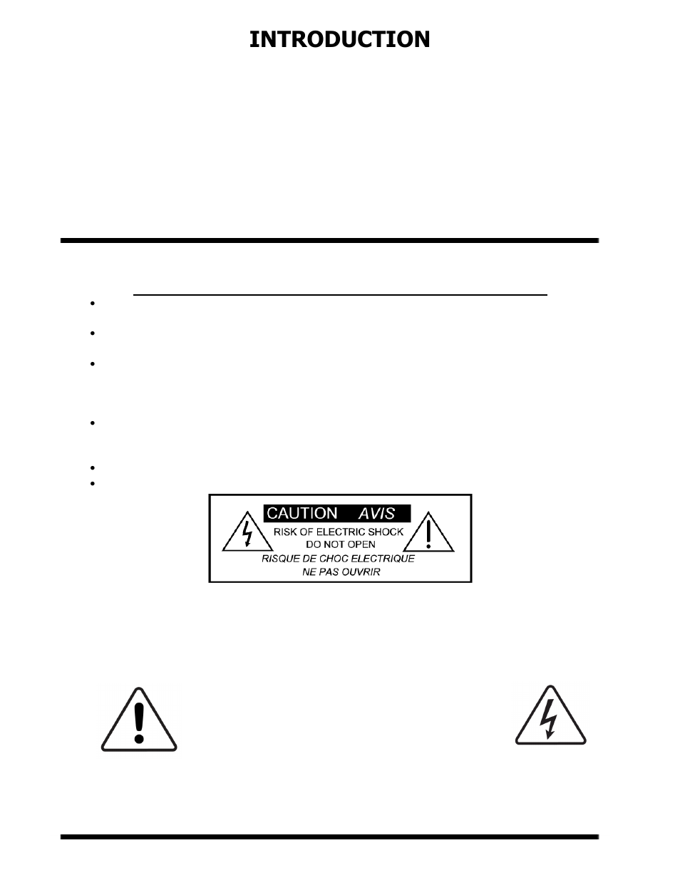 Introduction | ISP Technologies STEALTH PRO POWER AMPLIFIER User Manual | Page 2 / 8