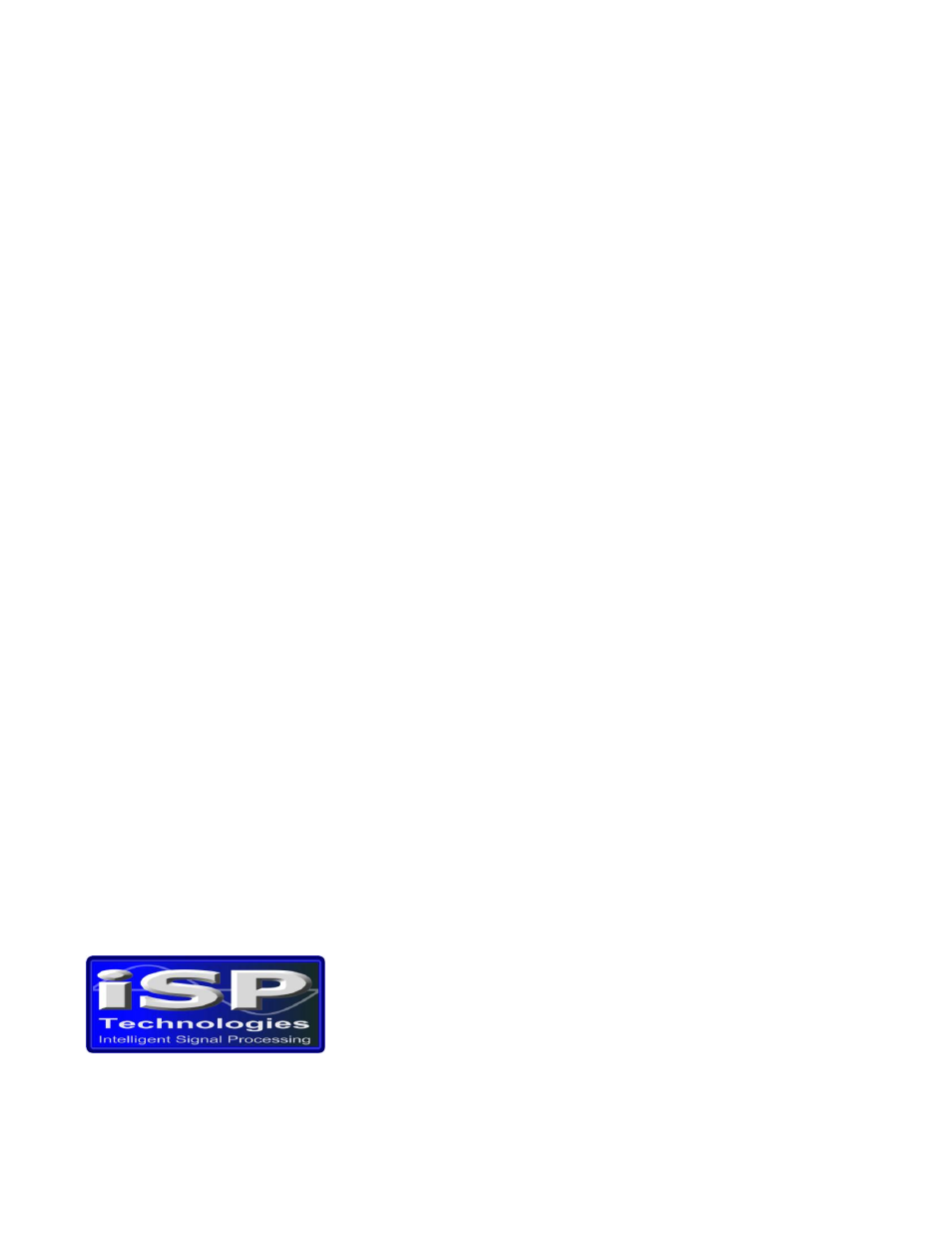 ISP Technologies Reference Line 4215 User Manual | Page 8 / 8