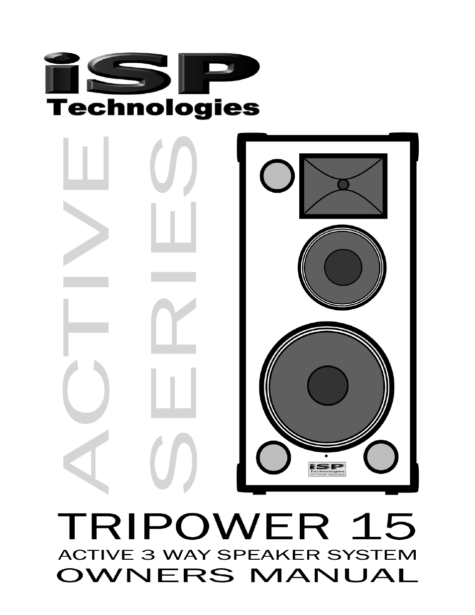 ISP Technologies Tripower 15 User Manual | 9 pages