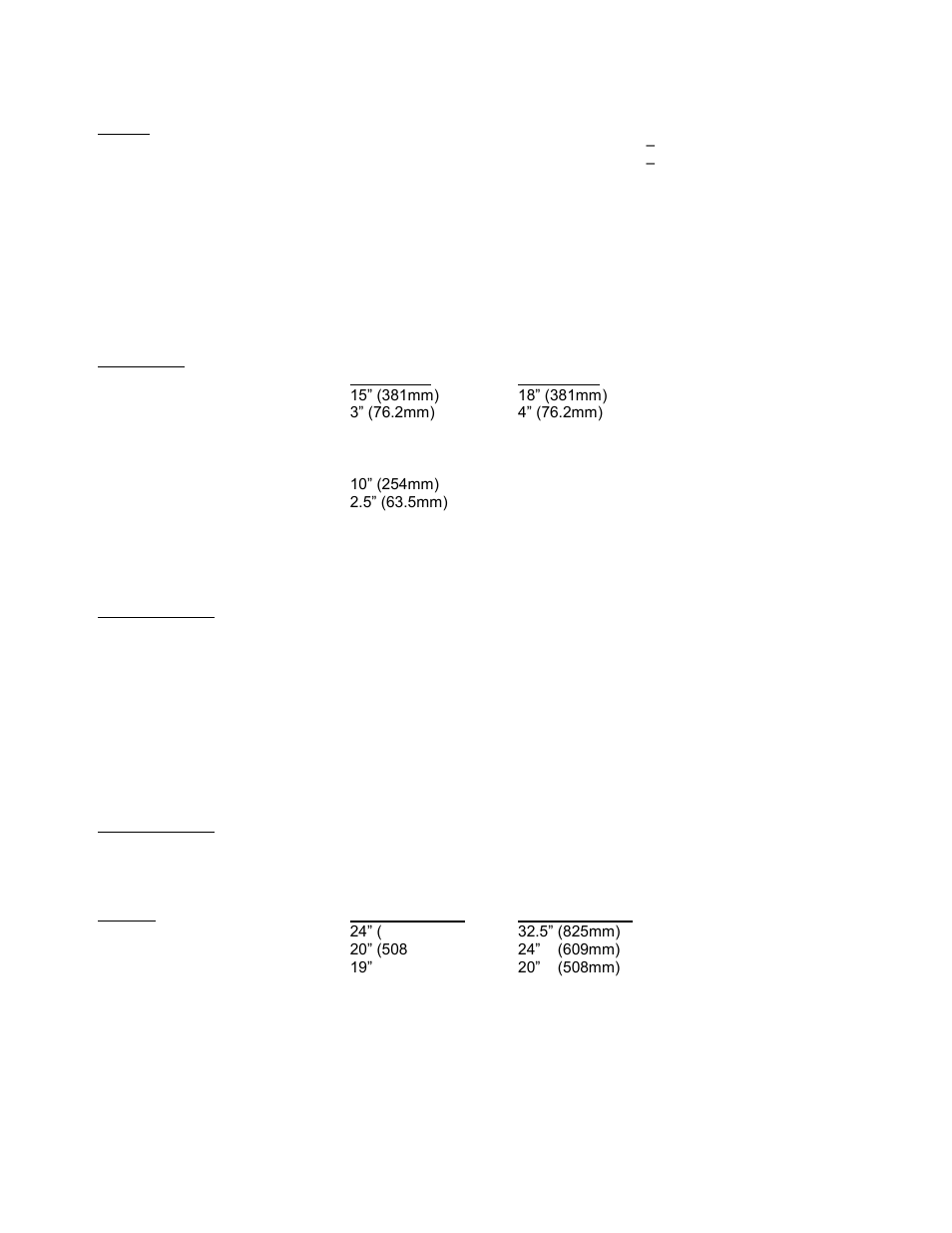 Specifications | ISP Technologies Trimax User Manual | Page 10 / 11