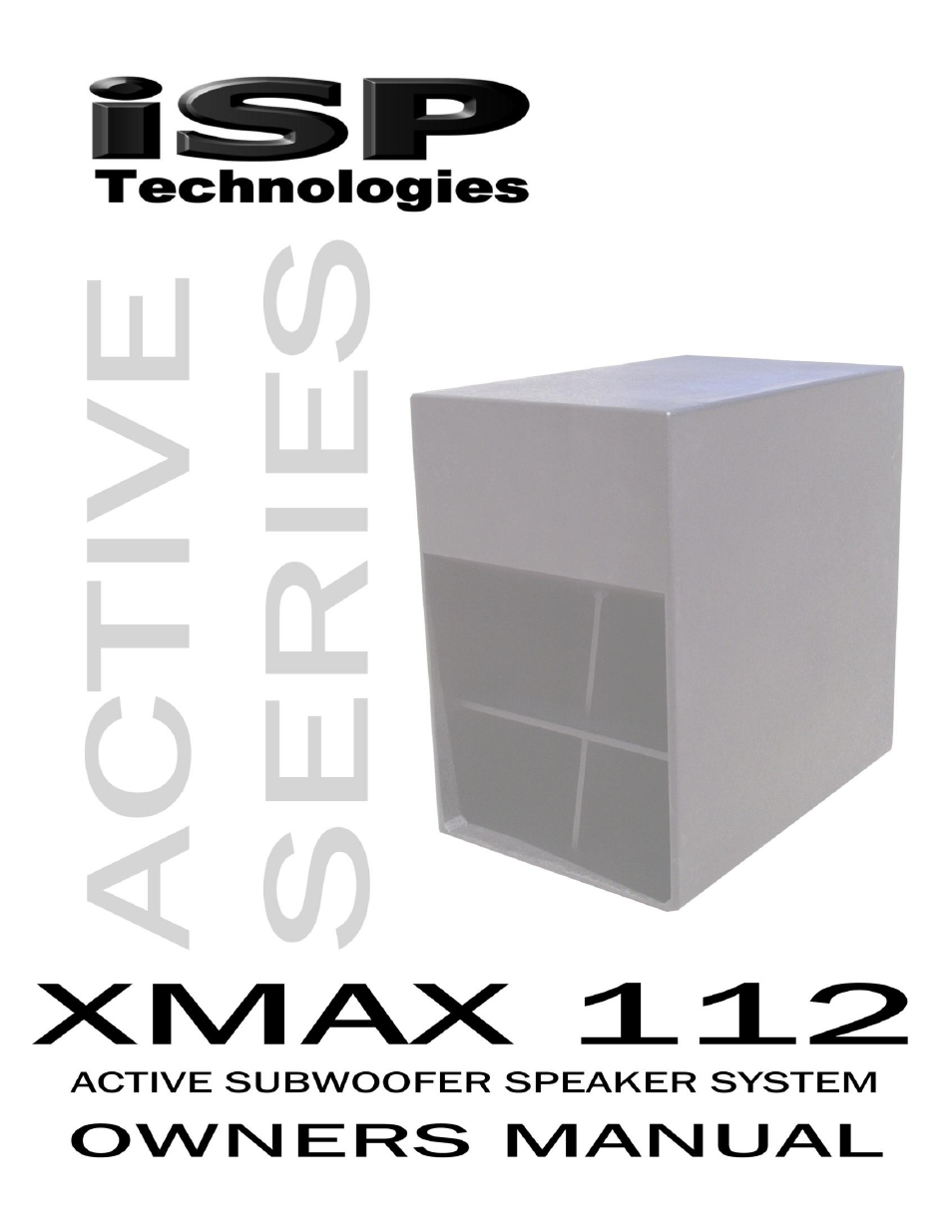 ISP Technologies XMAX112 User Manual | 11 pages