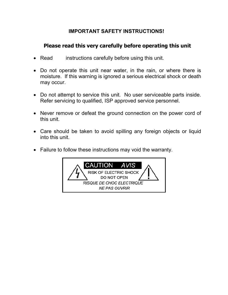 ISP Technologies HDDS Master Control Module User Manual | Page 2 / 12