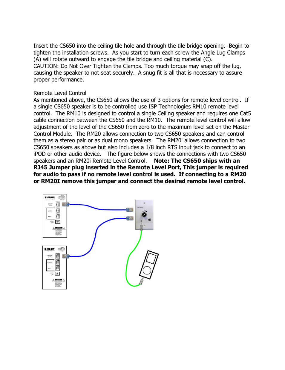 ISP Technologies CS 650 User Manual | Page 10 / 13