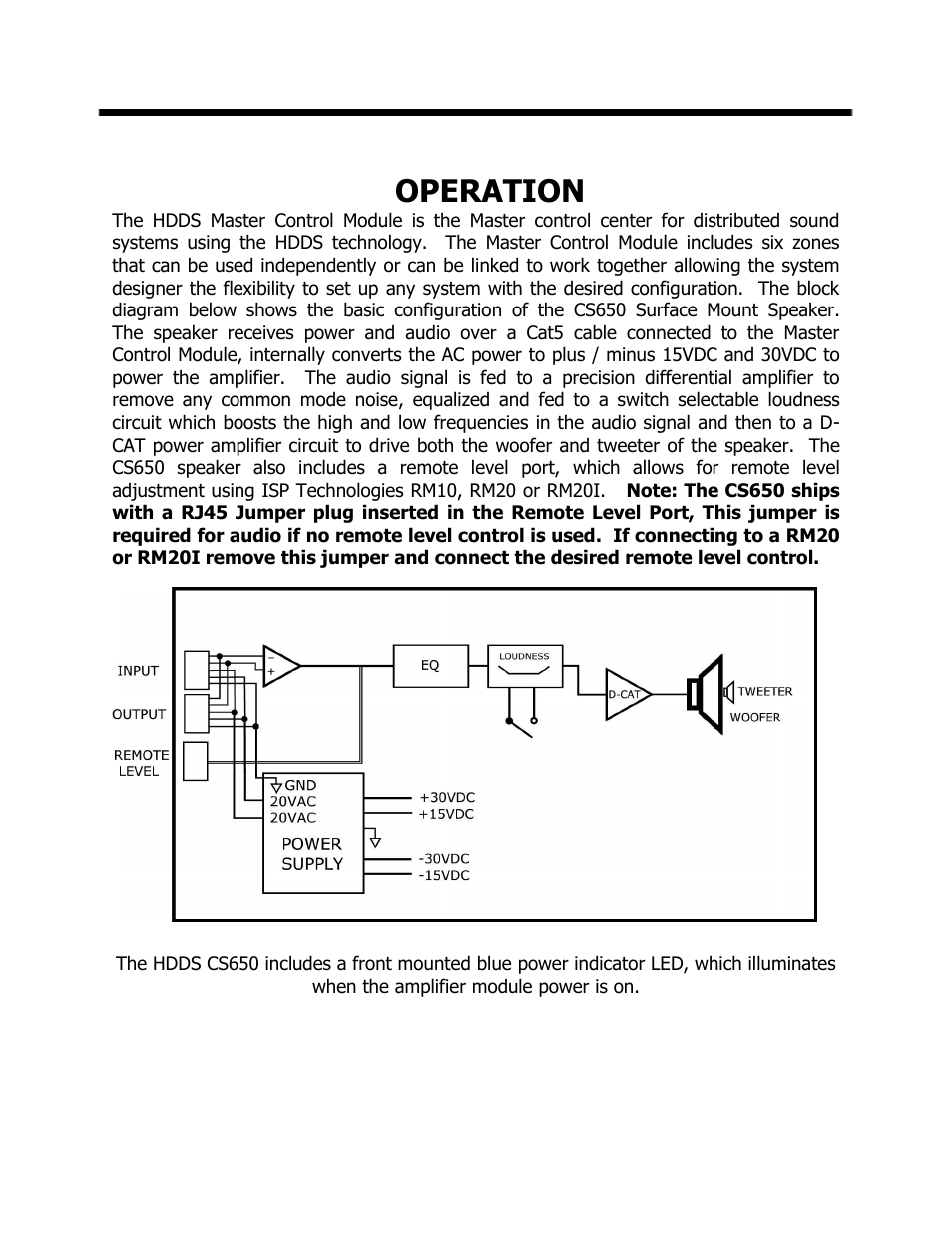 Operation | ISP Technologies CS 650 User Manual | Page 4 / 13