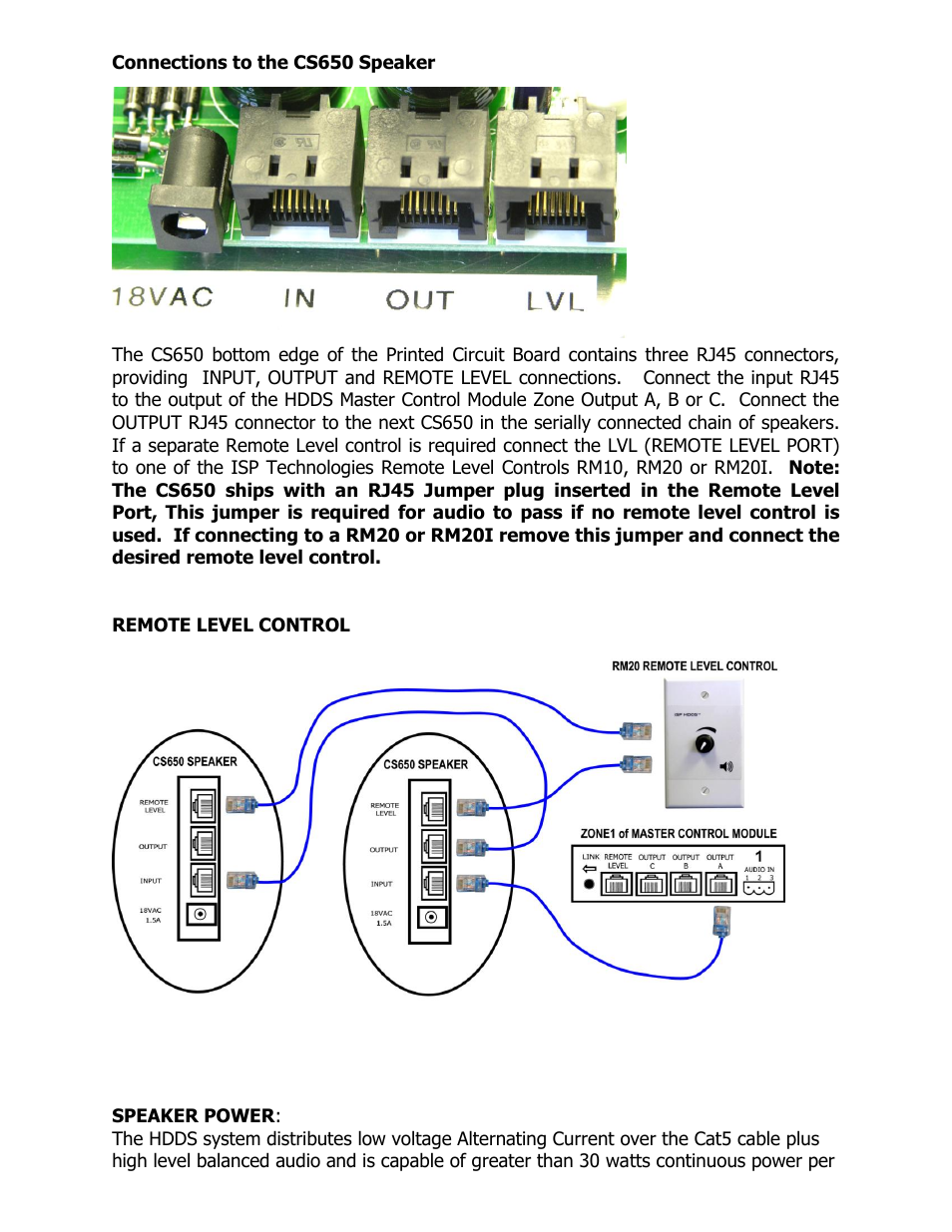 ISP Technologies CS 650 User Manual | Page 7 / 13