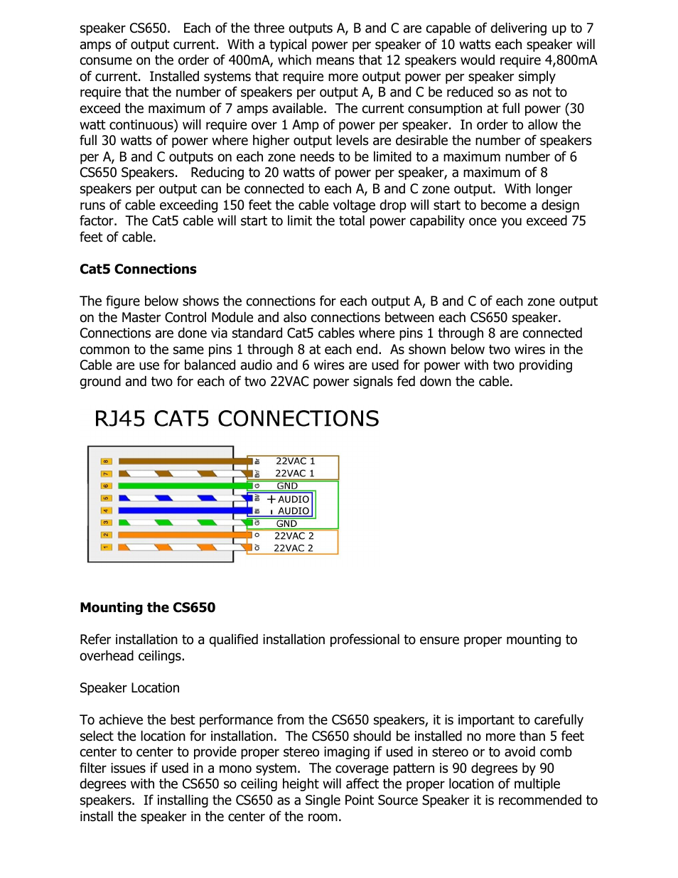 ISP Technologies CS 650 User Manual | Page 8 / 13