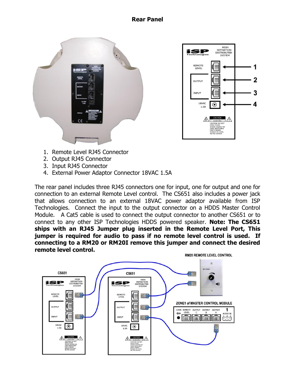 ISP Technologies CS 651 User Manual | Page 5 / 11